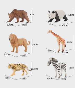 Plastic Dieren Speelgoed Collectie: Zee, Land & Insecten Miniatuur Set voor Kinderen