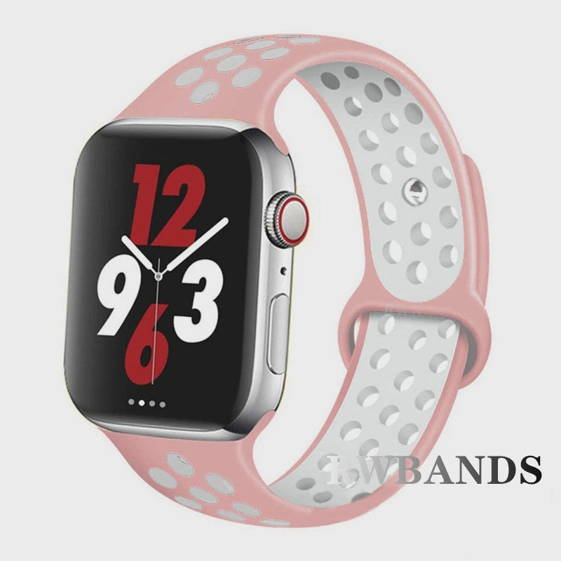 Ademende Sportband voor Apple Watch (38-49mm) - Comfortabele Vervangingsband