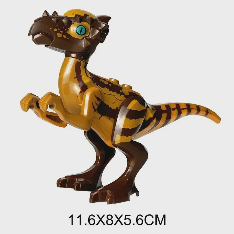 Grote Dinosaurus Bouwstenen Set - T-Rex, Velociraptor & Meer - Speelgoed voor Kinderen