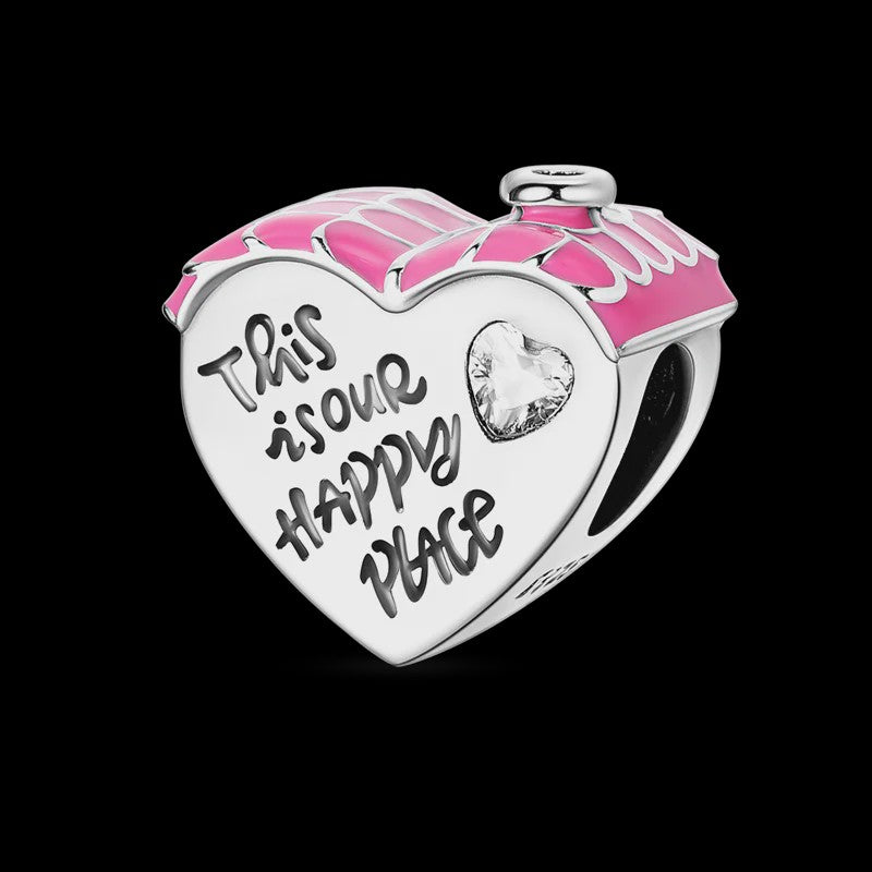 925 Sterling Zilveren Bedel 'Mom Love' - Perfect Cadeau voor Moederdag en Verjaardag