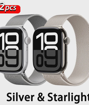 Milanese Loop Band voor Apple Watch - Premium Roestvrij Staal - Diverse Maten & Series