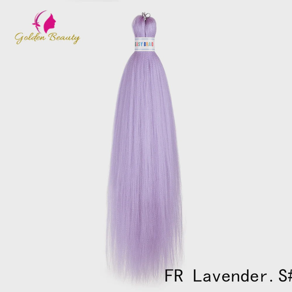 26 Inch Ombre Kleuren Vlechtsel Haar Synthetisch Pre-stretched Jumbo Braids Haar voor Cosplay & Pruiken