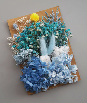 Set Gedroogde Bloemen & Hydrangea voor Ambacht & Decoratie