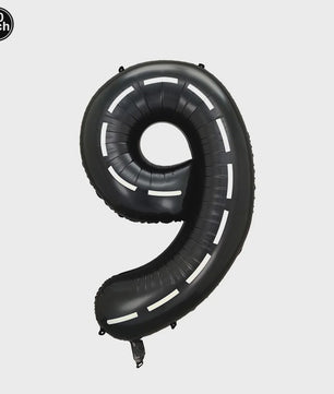 Grote Raceauto Nummer Ballonnen Set - Perfect voor Verjaardagen en Feesten