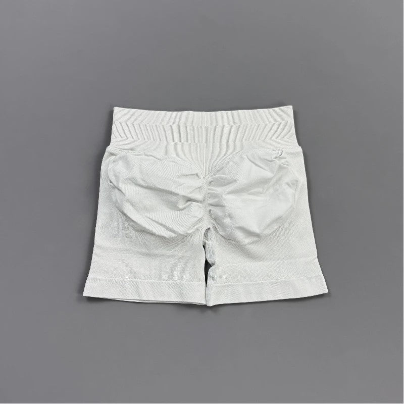 HISTELLO Seamless Biker Shorts Dames - Low Waist Scrunch Butt voor Fitness & Yoga