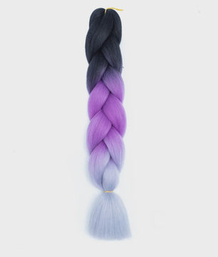 24 Inch Jumbo Braiding Hair Synthetisch Haar Ombre Crochet Braid Extensions voor Dames