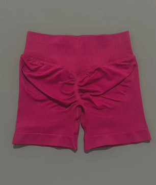 Dames High Waist Push-up Sportshorts - Perfect voor Fitness, Yoga & Workout