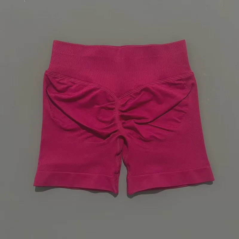 Dames High Waist Push-up Sportshorts - Perfect voor Fitness, Yoga & Workout