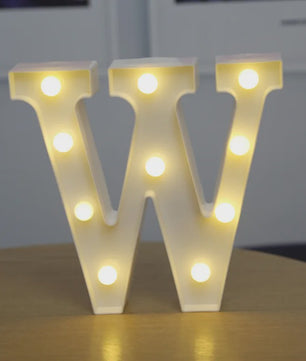 Decoratieve LED Letter & Cijfer Lampen - Creëer Sfeer met Warm Licht