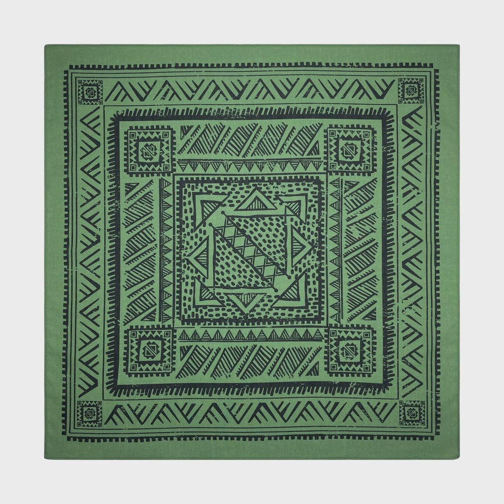 Unisex Katoenen Bandana met Dierenprint & Paisley Motief - Veelzijdig te Dragen
