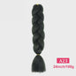 24 Inch Jumbo Braids Haarverlenging - Synthetisch Vlecht Haar in Kleurrijke Tinten