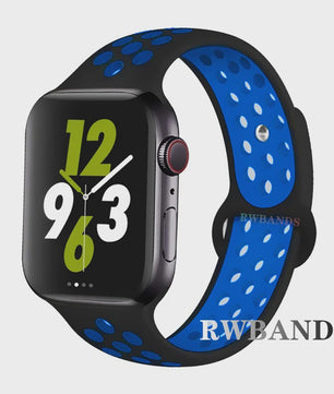 Ademende Sportband voor Apple Watch (38-49mm) - Comfortabele Vervangingsband