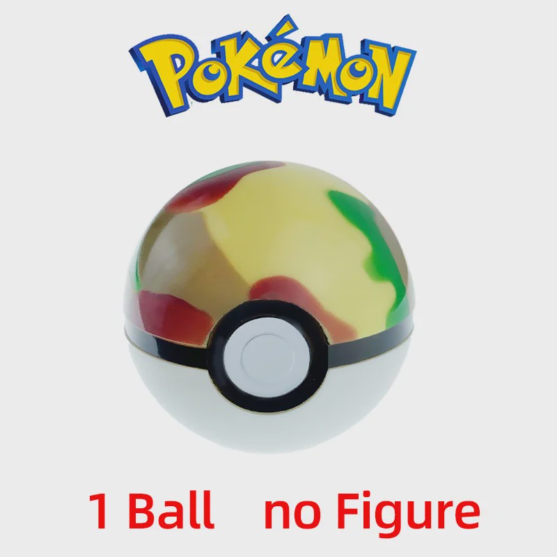 Set van 24 Pokemon Figuren - Diverse Stijlen, 2-3cm - Pikachu, Pokeball & Meer - Leuk Cadeau