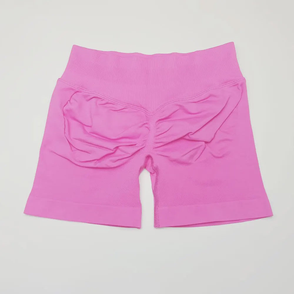 NCLAGEN Seamless Gym Shorts Dames - 4.5 Inch Biker Shorts voor Fitness & Yoga