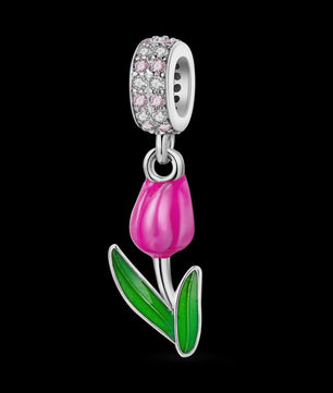 925 Sterling Zilveren Bedel 'Mom Love' - Perfect Cadeau voor Moederdag en Verjaardag