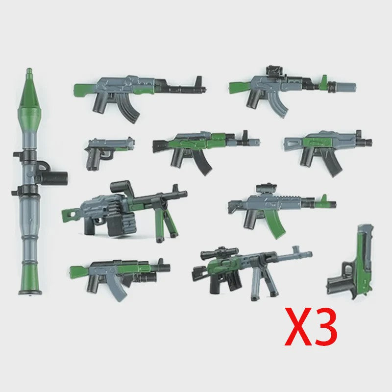 Bouwstenen Militaire Special Forces Commando Figuren met Wapens