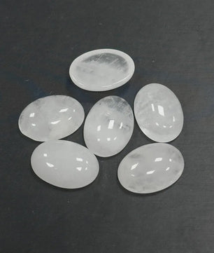 10x Kristal Cabochons Ovaal 13x18mm - Natuurlijke Helende Stenen voor Sieraden Maken