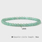 Natuursteen Armband met Kwarts, Kattenoog, Jades & Aquamarijn Kralen - Stretch Bangle voor Dames & Heren