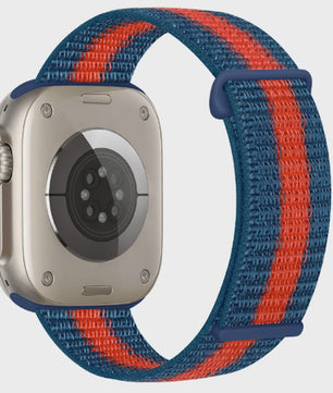 Nylon Sportband voor Apple Watch (38-49mm) - Ademend & Verstelbaar met Klittenband