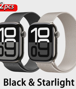 Milanese Loop Band voor Apple Watch - Premium Roestvrij Staal - Diverse Maten & Series