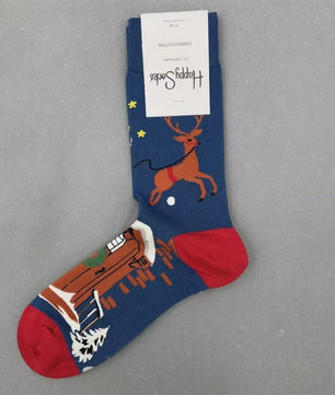 Happy Socks Heren Sokken Katoen - Maat 41-46 EU