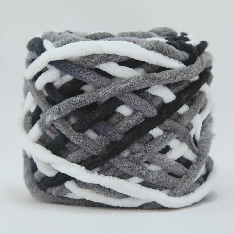 Chenille Garen 100g/bol - Super Zacht Dik Wol Garen voor Handbreien, DIY Sjaals & Projecten