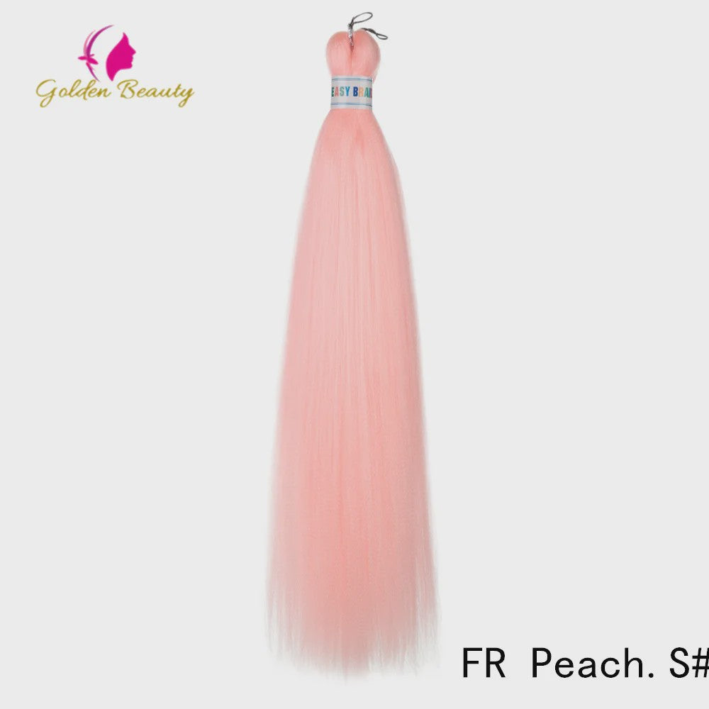 26 Inch Ombre Kleuren Vlechtsel Haar Synthetisch Pre-stretched Jumbo Braids Haar voor Cosplay & Pruiken