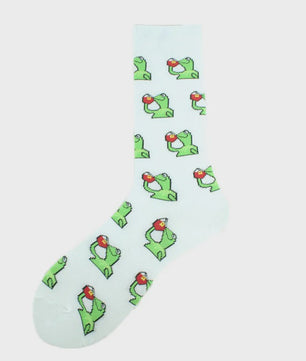 Unisex Happy Socks met Vrolijke Ontwerpen: Dinosaurus, Alien, Haai & Meer