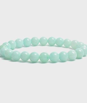 Natuurstenen Kralen Armband - Amethist, Aquamarijn, Jade & meer