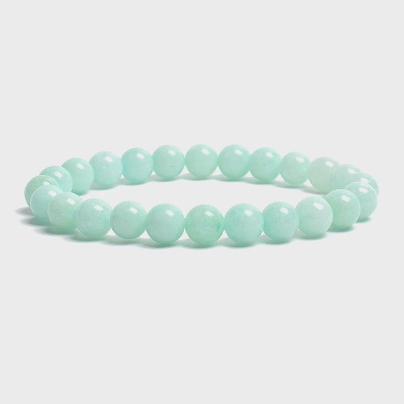 Natuurstenen Kralen Armband - Amethist, Aquamarijn, Jade & meer