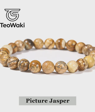 Natuurstenen Armbanden (4-10mm) - Amethist, Tijgeroog & meer - Unisex Reiki Healing