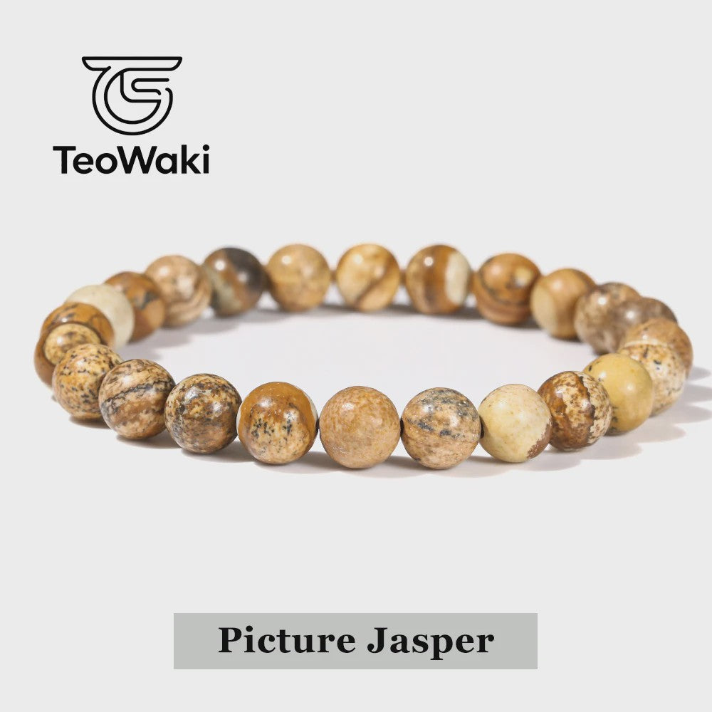 Natuurstenen Armbanden (4-10mm) - Amethist, Tijgeroog & meer - Unisex Reiki Healing