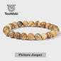 Natuurstenen Armbanden (4-10mm) - Amethist, Tijgeroog & meer - Unisex Reiki Healing