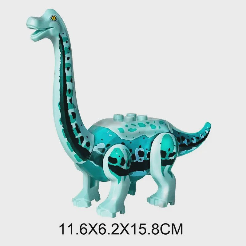 Grote Dinosaurus Bouwstenen Set - T-Rex, Velociraptor & Meer - Speelgoed voor Kinderen