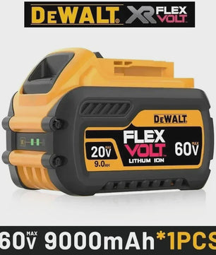 DeWALT FlexVolt 20V/60V MAX 9000mAh Accu - Origineel & Krachtig