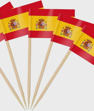 100 Stuks Ierse Vlag Prikkers - Mini Vlaggetjes voor Cupcakes, Hapjes en Cocktails