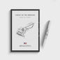 Vintage F1 Circuit Poster: Zwart-Wit Formule 1 Kunst voor de Raceliefhebber