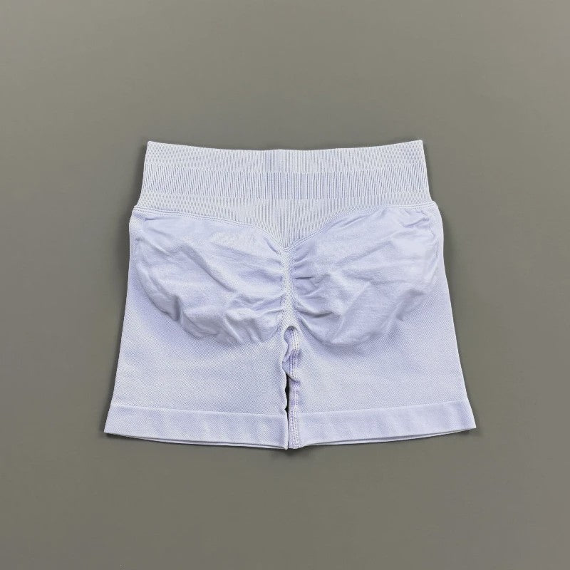HISTELLO Seamless Biker Shorts Dames - Low Waist Scrunch Butt voor Fitness & Yoga