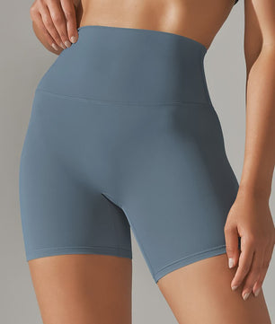 Dames Sportshorts Hoge Taille Squat Proof - Sneldrogend voor Yoga, Fitness & Fietsen