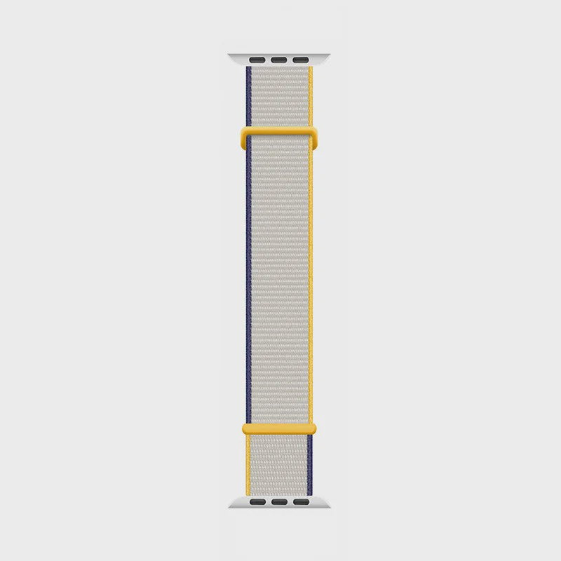 Nylon Sportband voor Apple Watch (38-49mm) - Ademend & Verstelbaar met Klittenband