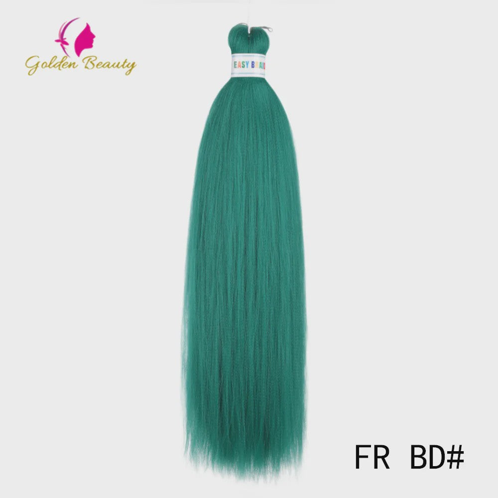 26 Inch Ombre Kleuren Vlechtsel Haar Synthetisch Pre-stretched Jumbo Braids Haar voor Cosplay & Pruiken