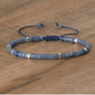 Natuurlijke Blauwe Emperor Steen Kralen Armband - Verstelbaar & Uniek