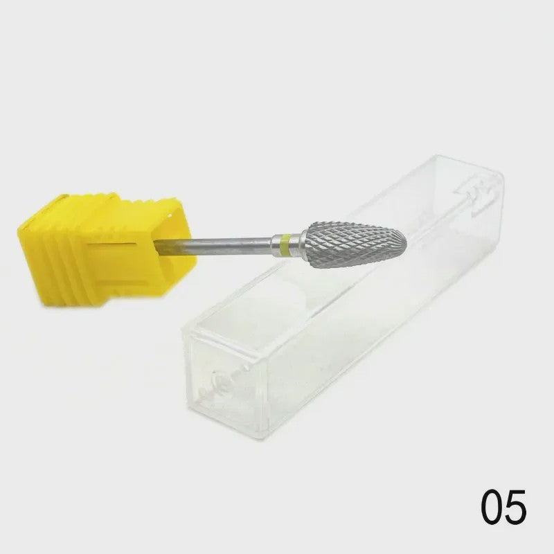 Professionele Tungsten Carbide Nagelboor Bits Set - 33 Stijlen voor Manicure & Pedicure