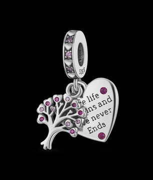 925 Sterling Zilveren Bedel 'Mom Love' - Perfect Cadeau voor Moederdag en Verjaardag