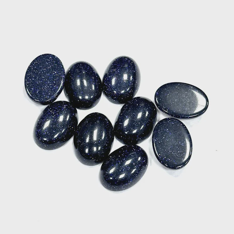 10x Kristal Cabochons Ovaal 13x18mm - Natuurlijke Helende Stenen voor Sieraden Maken