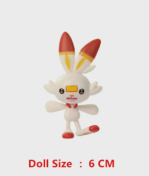 Pokemon Actiefiguren Set (4-9 cm) - Pikachu, Gengar, Eevee & meer - Cadeau & Verzamelen