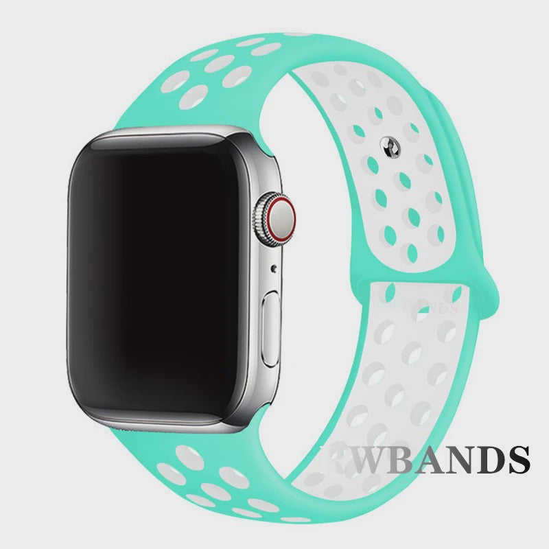 Ademende Sportband voor Apple Watch (38-49mm) - Comfortabele Vervangingsband