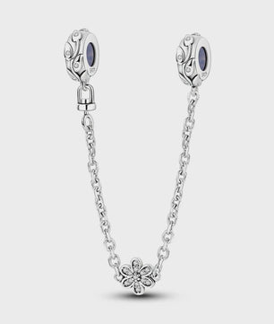 925 Sterling Zilveren Veiligheidsketting Bedel voor Armbanden - Maan, Ster, Vlinder, Hart