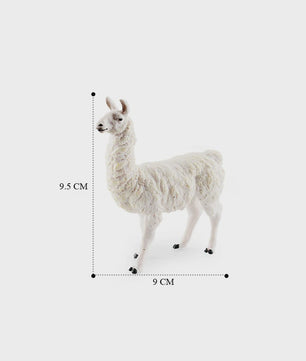 Realistische Alpaca & Kameel Figuren Set - Handgeschilderd, Educatief Speelgoed