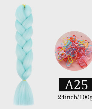 24 Inch Jumbo Braids Haarverlenging - Synthetisch Vlechtkapsel met Ombre Kleuren